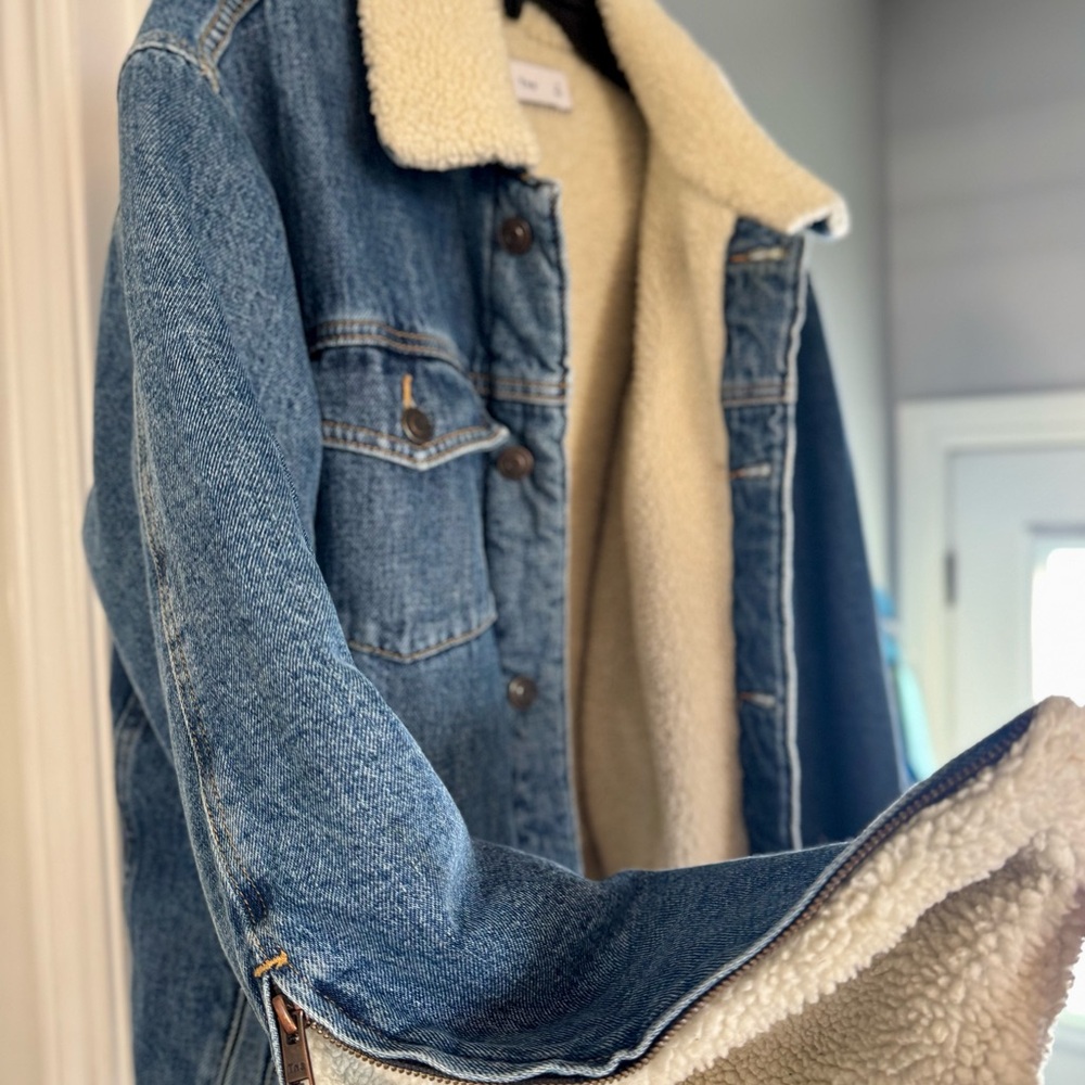 Tna Sherpa Denim Jacket